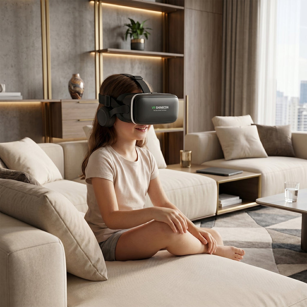 3D / HD VR Box Glasses Headset for iOS for Android Smartphone  (1 Pc)-Electronics-AniGuess-AniGuess