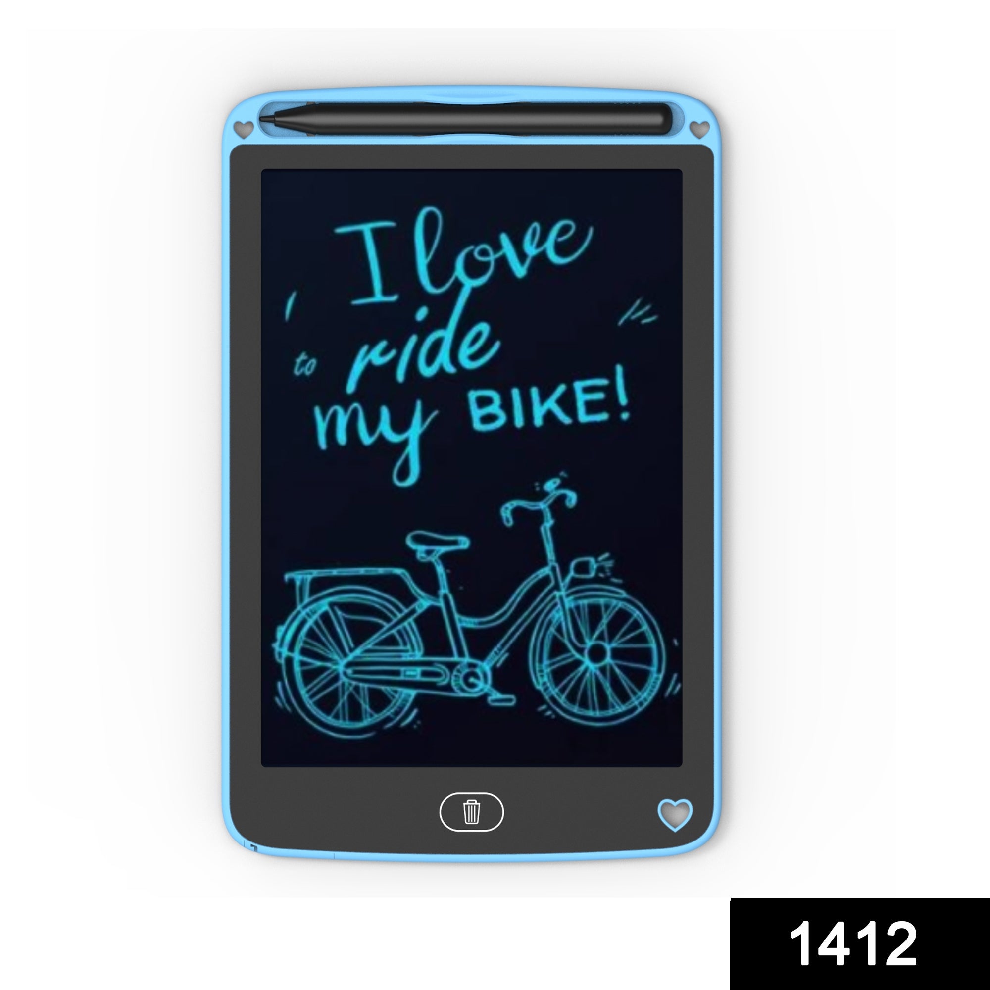 Portable LCD Writing Board Slate  Digital Notepad with Pen  for Kids 10 inch-Toys & Games-AniGuess-AniGuess