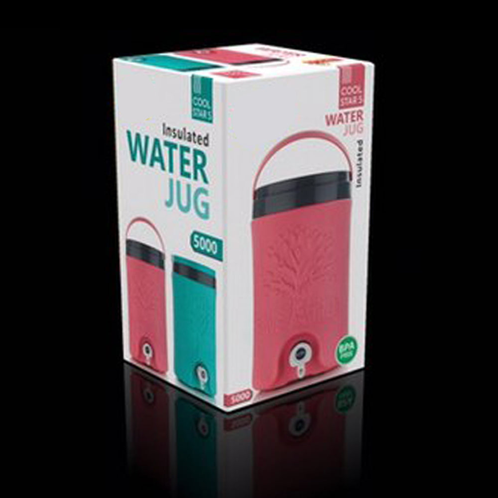 Multicolored Water Rover Jug: Insulated Plastic Jug with Sturdy Handle (4300 ML)-Home & Kitchen-AniGuess-AniGuess