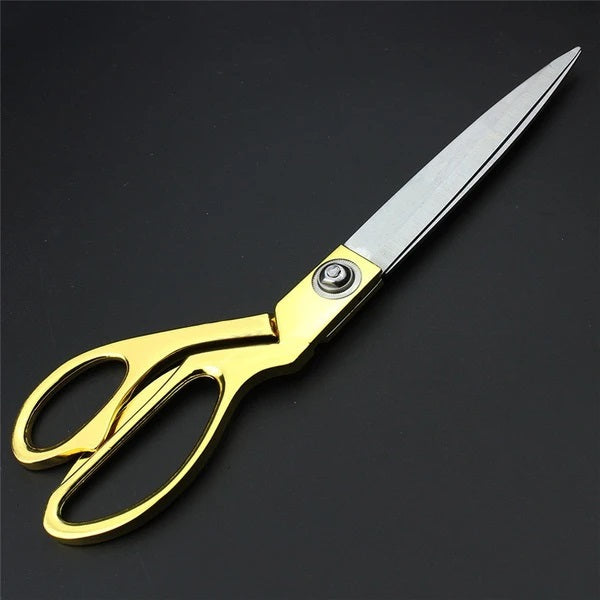 Stainless Steel Tailoring Scissor Sharp Cloth Cutting for Professionals  (Golden)-Office Products-AniGuess-AniGuess