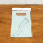 3 in 1 Kitchen Knife & Chopping Board Set (1 Set)