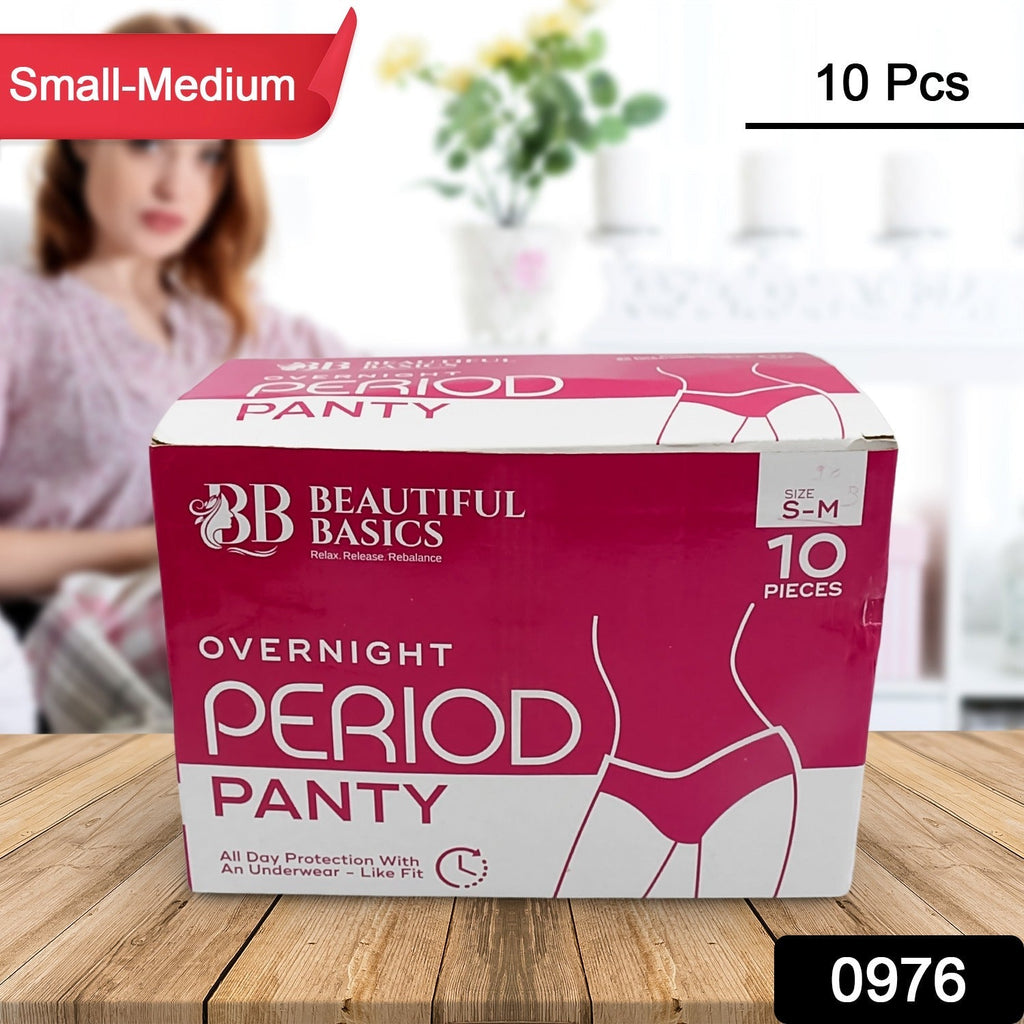 Women's Emergency Kit, Travel Kit- Includes Seamless Underwear, Pantyliner, Feminine Hygiene Sachet First Period Kit (10 Pcs)-Health & Personal Care-AniGuess-AniGuess
