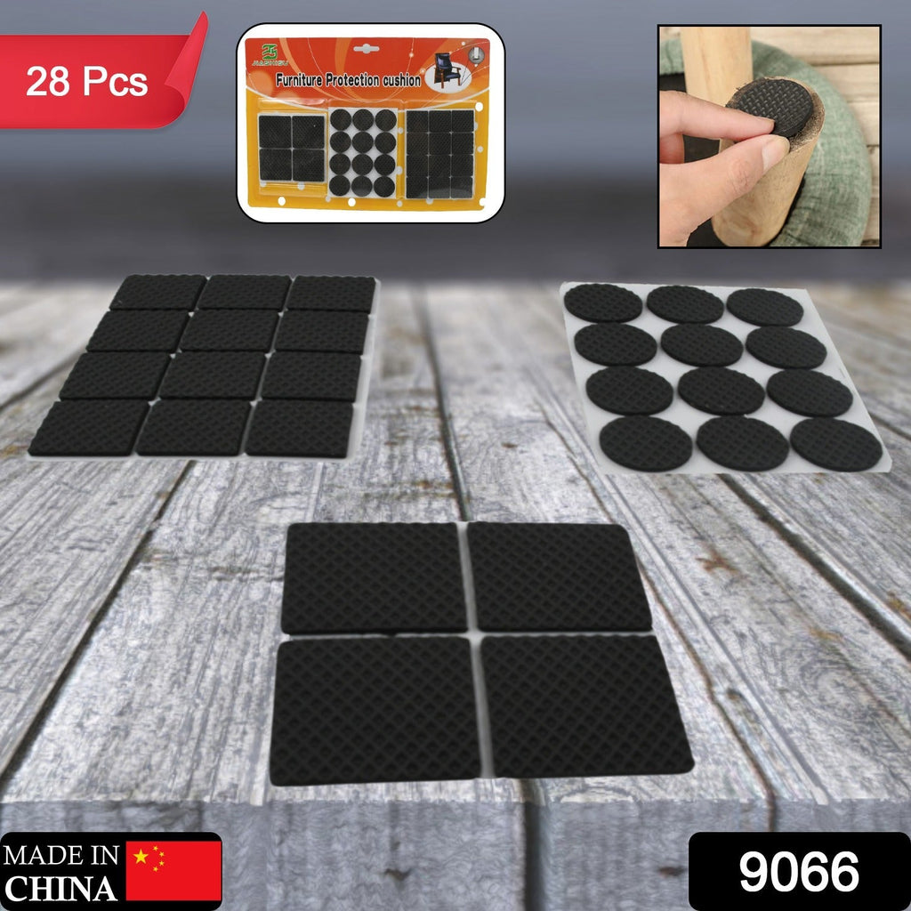 28 pc Rubber furniture Pads Self Sticking Non Slip Furniture Noise Insulation Pads-Home Improvement-AniGuess-AniGuess