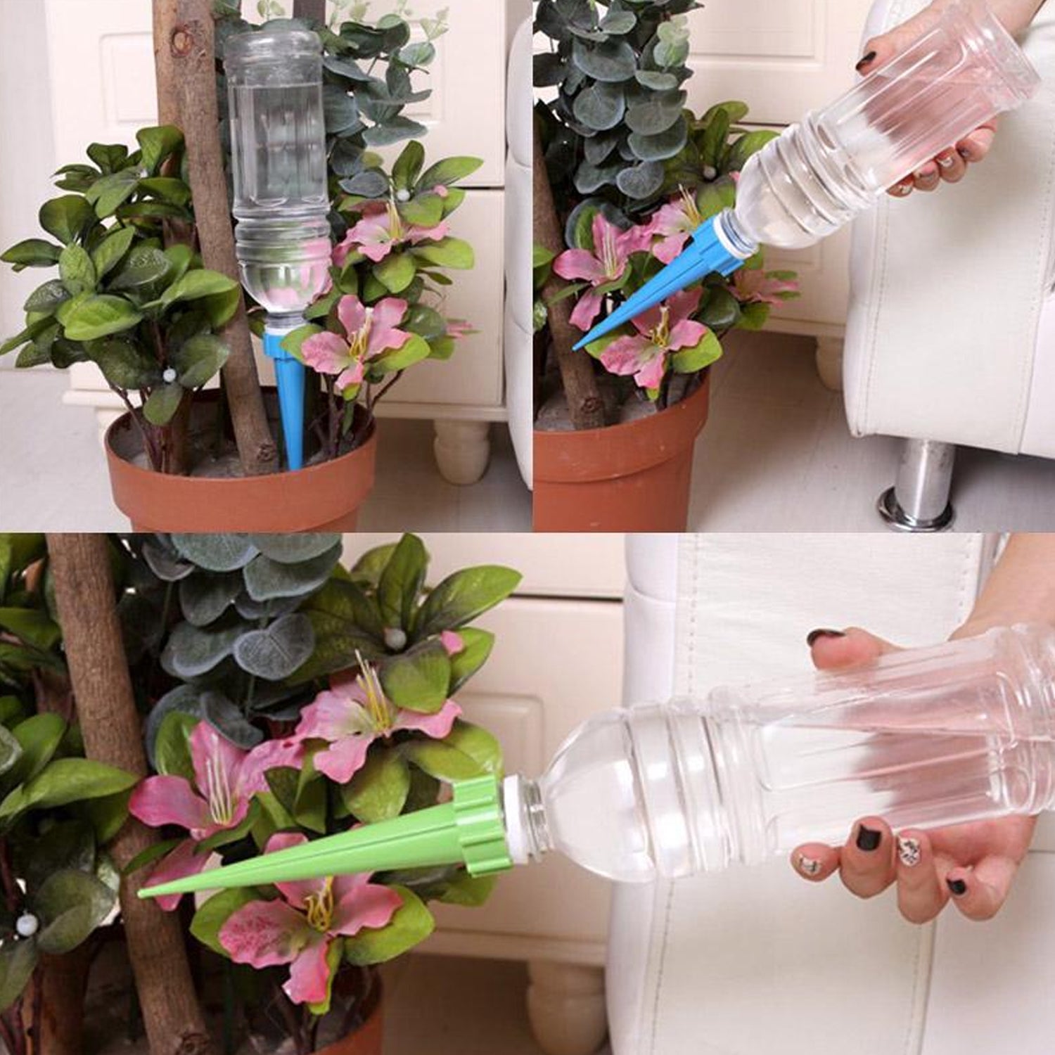 Plant Watering Spikes Sprinkler self Watering Spikes Water dripper for Plants-Outdoor Living-AniGuess-AniGuess