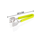Kitchen salad tongs for easy handling and serving of food items.