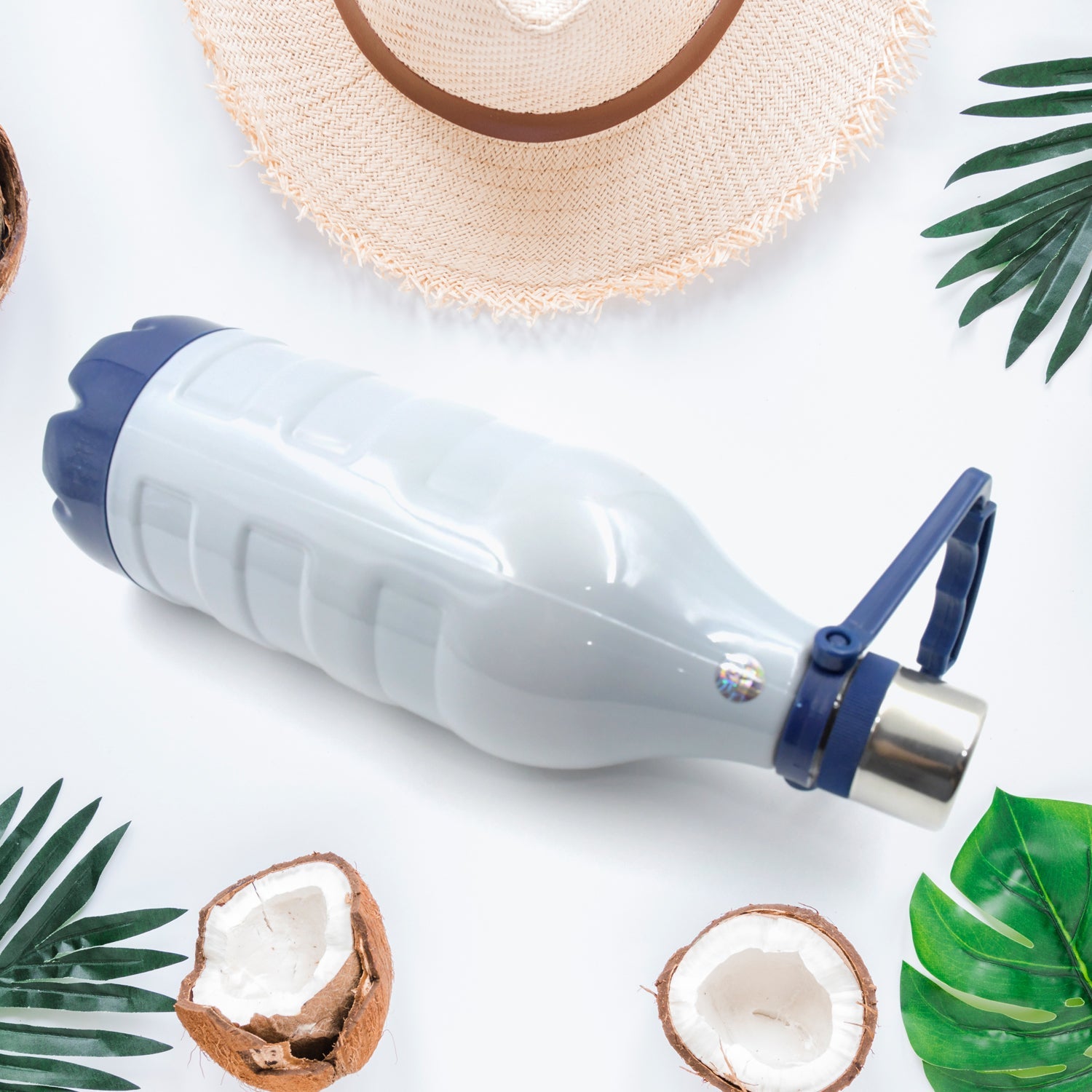 Insulated Water Bottle (1500ml) Leakproof, BPA-Free, Handle & Strap (Sports)-Home & Kitchen-AniGuess-AniGuess