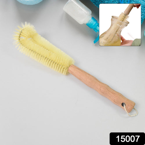 13 inch Bottle Brush, Bristle Brush with Wood Handle-Home Improvement-AniGuess-AniGuess