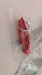 2 in 1 Compact Metal Bottle Opener with Keyring (1 Pc)