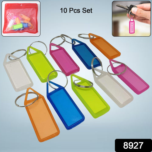 10 Pc Keychain Tag Label Used For Decorative Purpose On Keys And All-Home Improvement-AniGuess-AniGuess