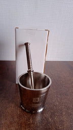 Heavy Duty Stainless Steel Mortar Pestle Set for Kitchen, Khalbatta Set (2 Pc Set)