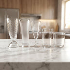 Premium Unbreakable Plastic Drinking Glass (1 Pc, Mix Design)