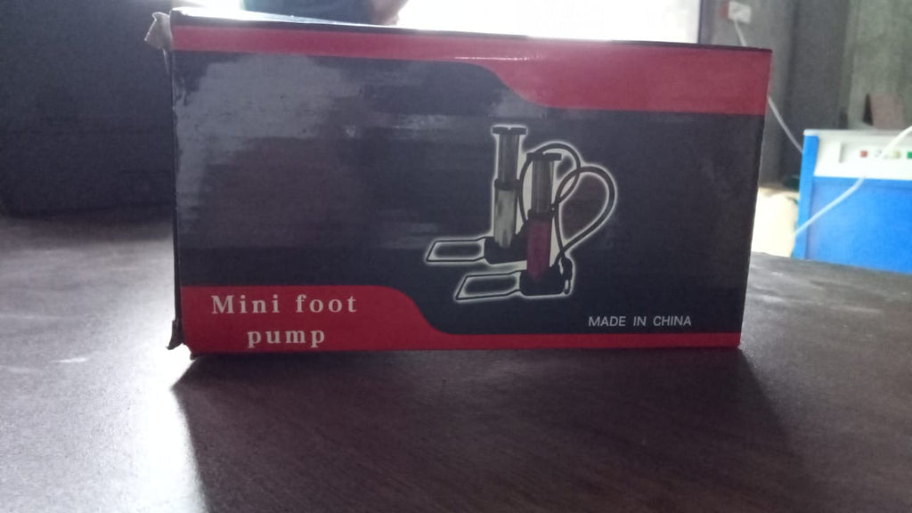 Portable Mini Foot Pump for Bicycle, Bike, and Car-Car & Motorbike-AniGuess-AniGuess