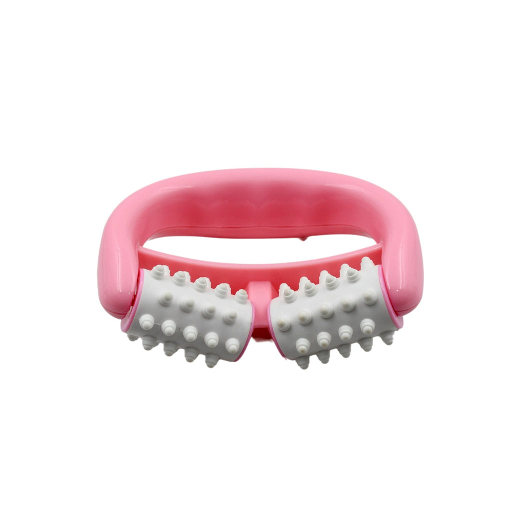 Plastic Massage Roller - 2-Roller Manual Design for Cellulite & Muscle Pain Relief-Health & Personal Care-AniGuess-AniGuess