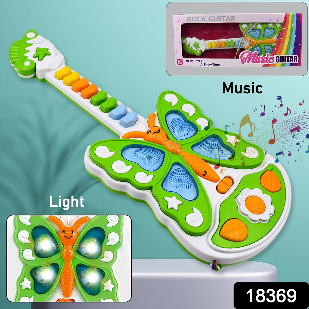 Butterfly Guitar Toy with Light and Music Toy (1 Pc / Battery not included)-Toys & Games-AniGuess-AniGuess
