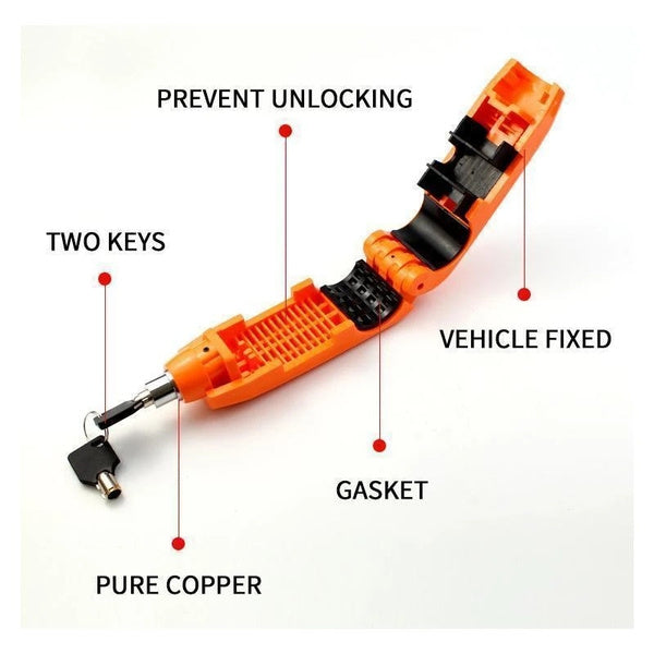 Heavy Duty Bike Brake Lock - Secure Locking System Handlebar and Brake Lever Grip-Car & Motorbike-AniGuess-AniGuess