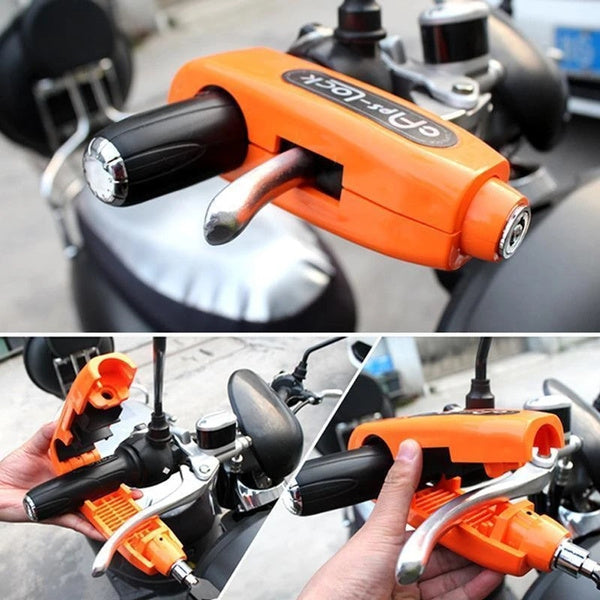 Heavy Duty Bike Brake Lock - Secure Locking System Handlebar and Brake Lever Grip-Car & Motorbike-AniGuess-AniGuess
