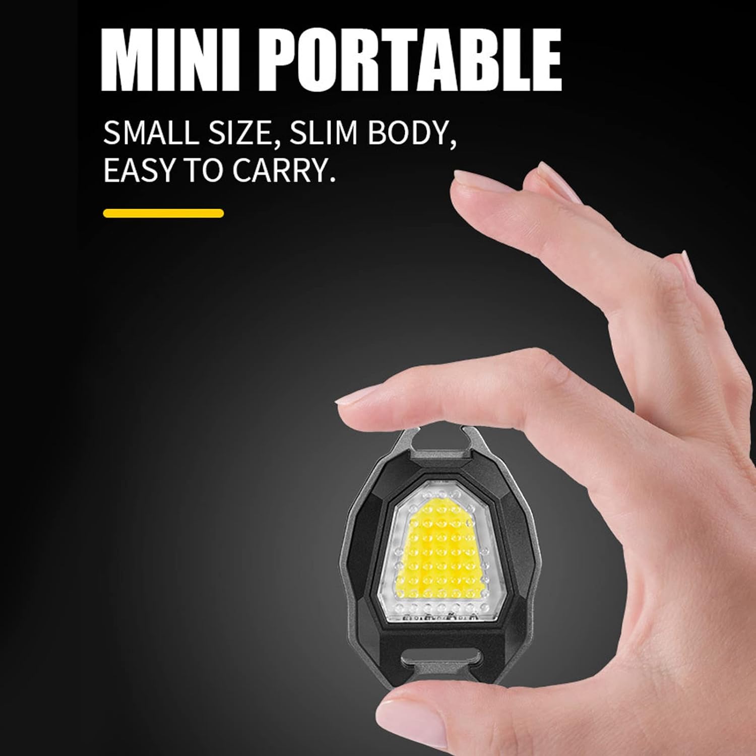 Triangular Camping Flashlight with Lighter – 6 Modes, 3 Colors, Waterproof-Electronics-AniGuess-AniGuess