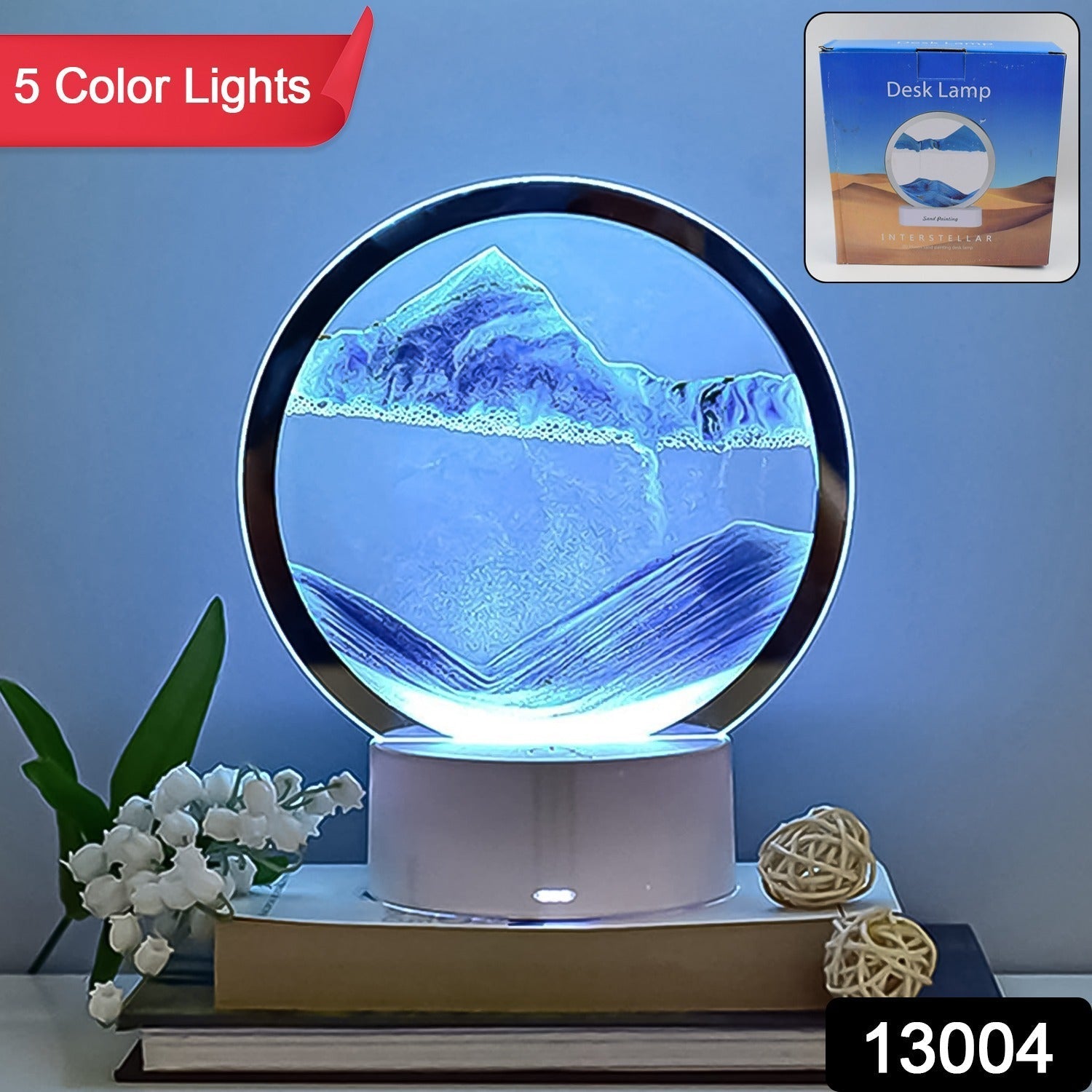 5 Color Light Moving Sand Art Picture (1 Pc)-Home Improvement-AniGuess-AniGuess
