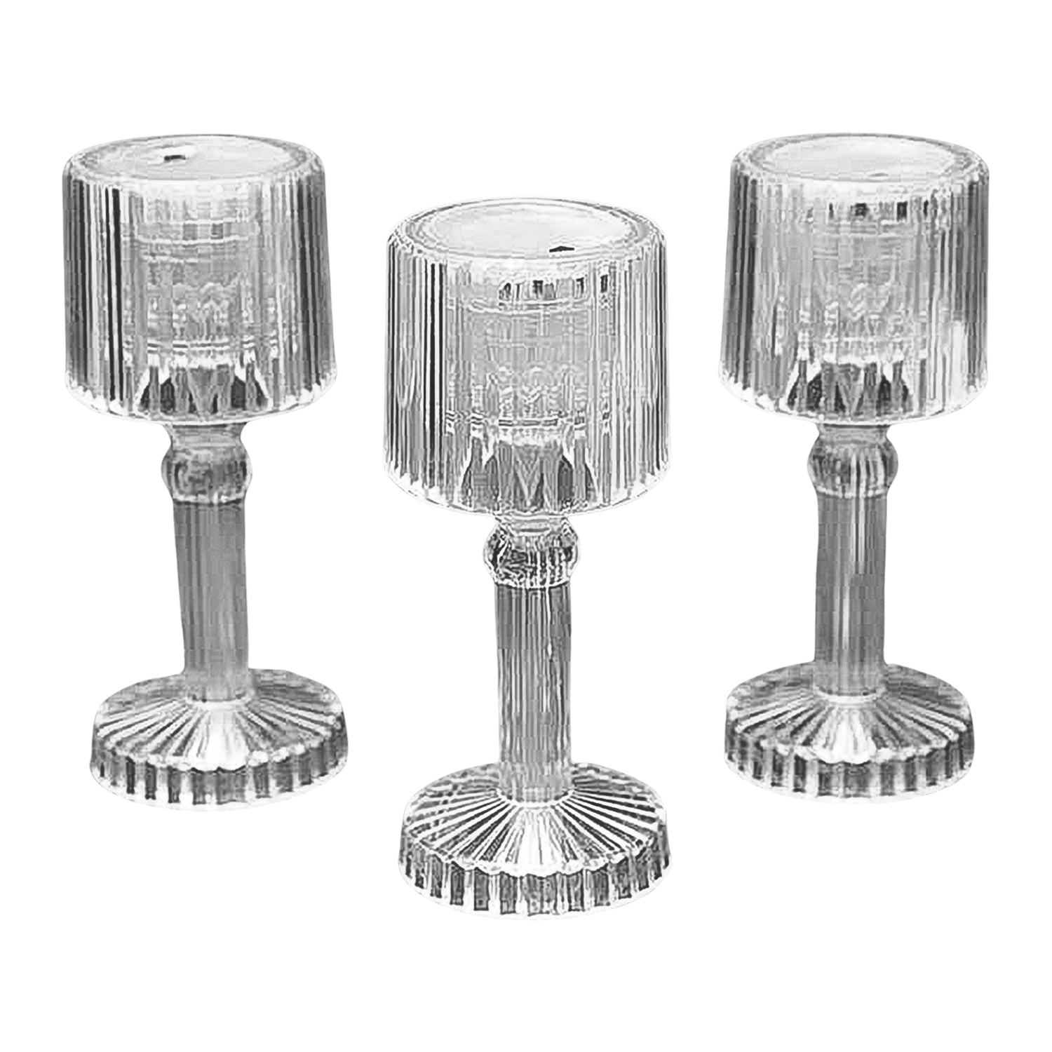 Mini Acrylic LED Desk Lamps Table Lamp Portable Crystal, Diwali (1 Pc / Small)-Home Improvement-AniGuess-AniGuess