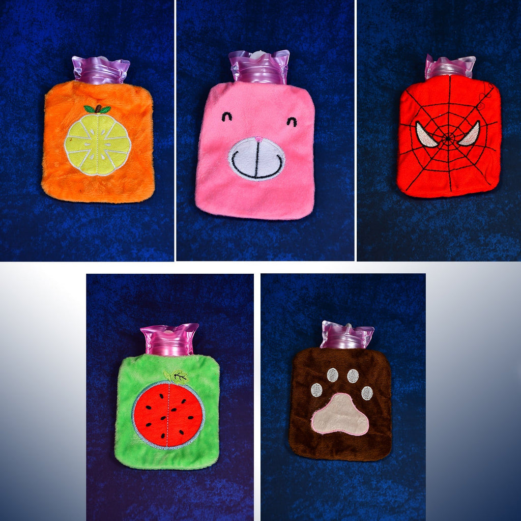 Mini 1pc Mix design hot water bag for pain relief.-Health & Personal Care-AniGuess-AniGuess