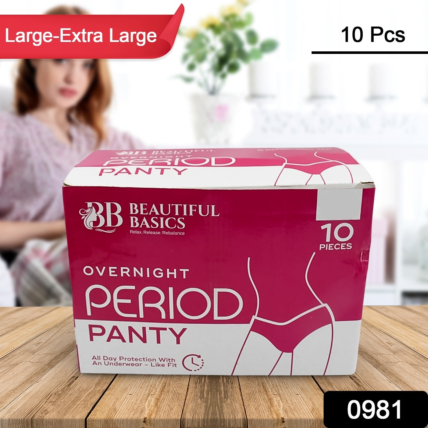 Women’s Emergency Travel Kit with Seamless Underwear Pantyliner  10 Pcs-Health & Personal Care-AniGuess-AniGuess
