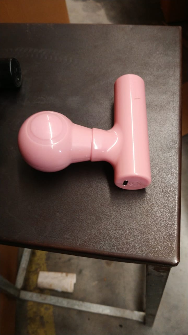 Black Mini Pocket Size Massager-Health & Personal Care-AniGuess-AniGuess