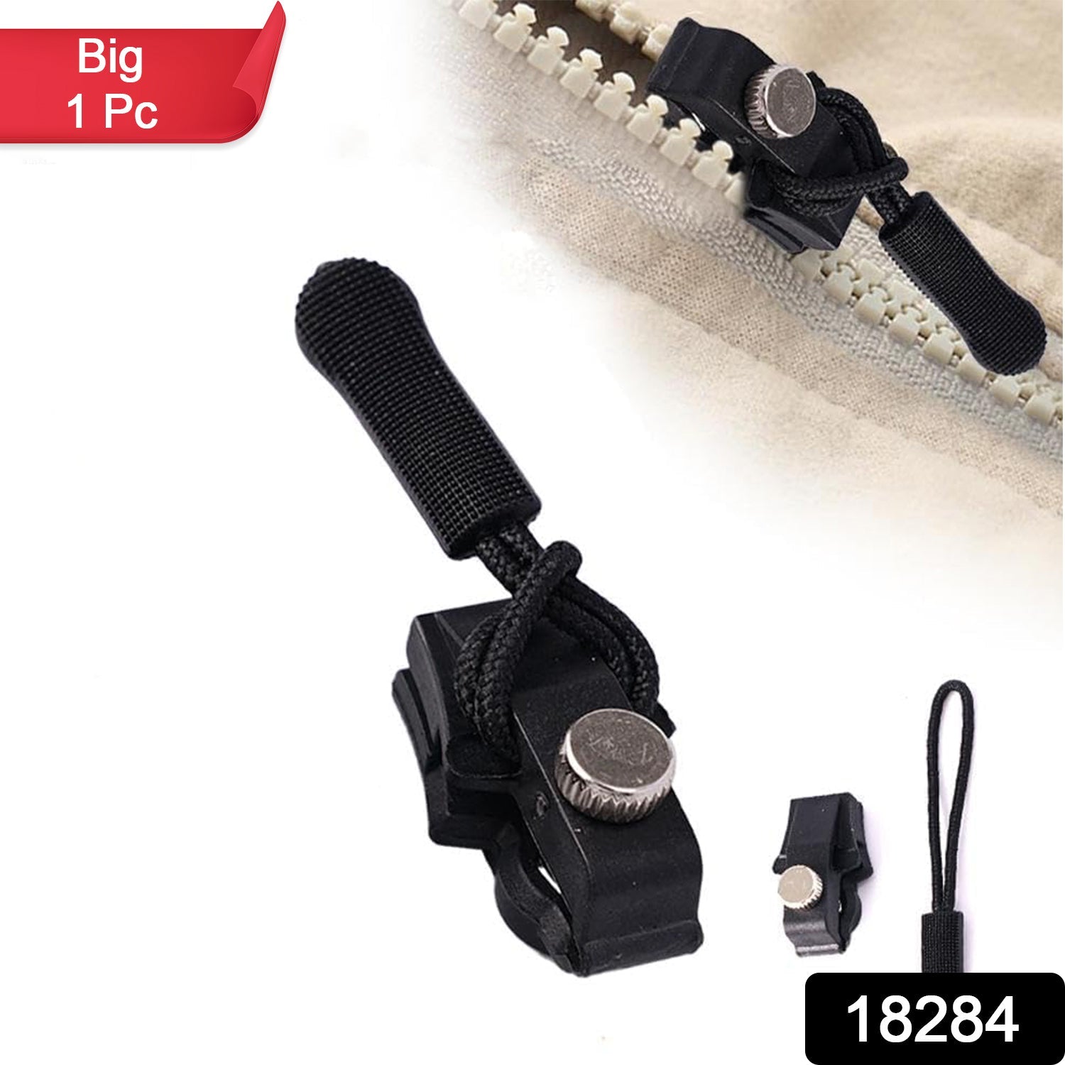 Portable Universal Detachable Zipper Slider (1 Pc / Big)-Home Improvement-AniGuess-AniGuess