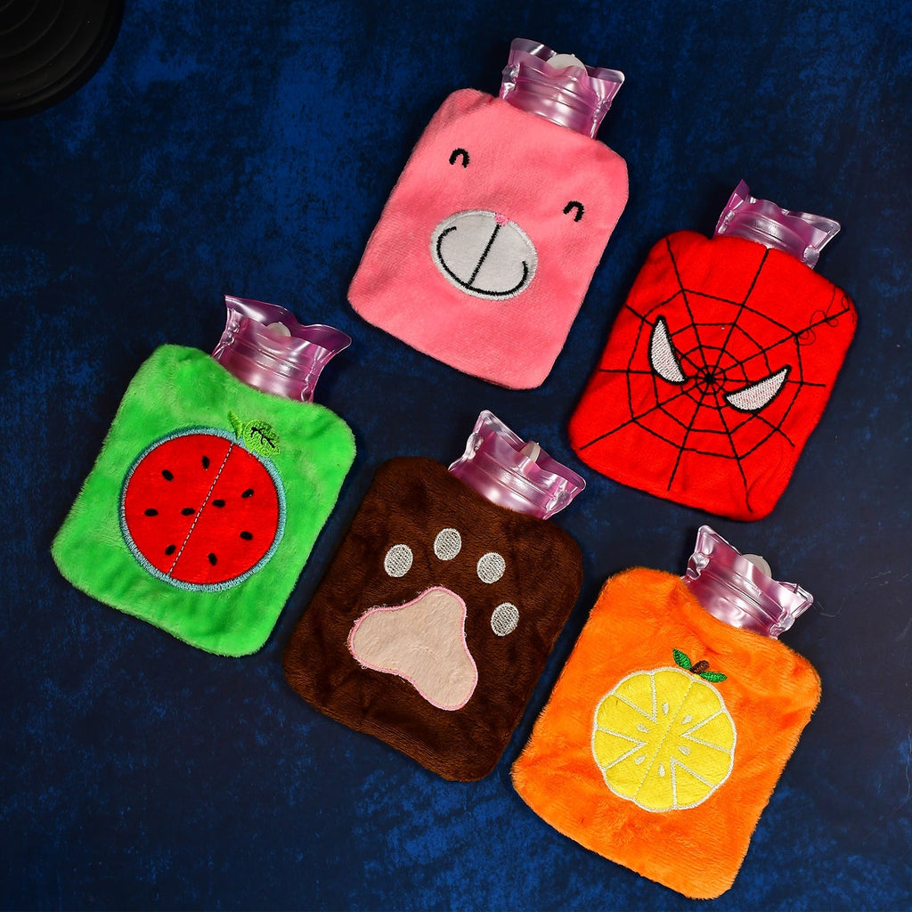Mini 1pc Mix design hot water bag for pain relief.-Health & Personal Care-AniGuess-AniGuess