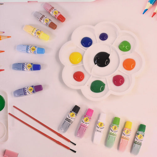 15 In 1 Water Colour Kit for Kids B-day Return Gift (1 Set)-Office Products-AniGuess-AniGuess
