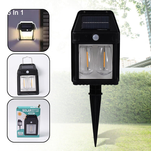 18W Solar Wall Double Lights / Lamp with 2 Modes & Motion Sensor (1 Pc)-Garden & Outdoors-AniGuess-AniGuess