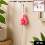 Thumb wire holder SKU 9103 1 Pc Mix Right Left label
