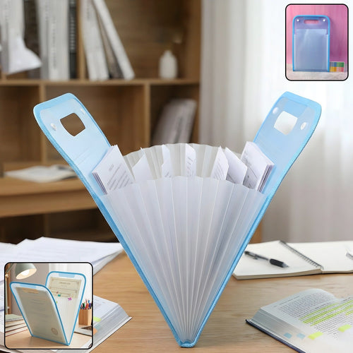 13 Pocket Document File Folder with Handle-Stationery-AniGuess-AniGuess