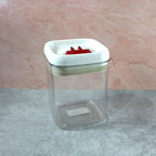Clear airtight box for cereals and snacks