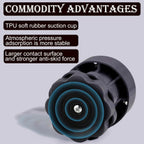Adjustable Multipurpose AntiVibration For Appliances (Set of 4Pc)