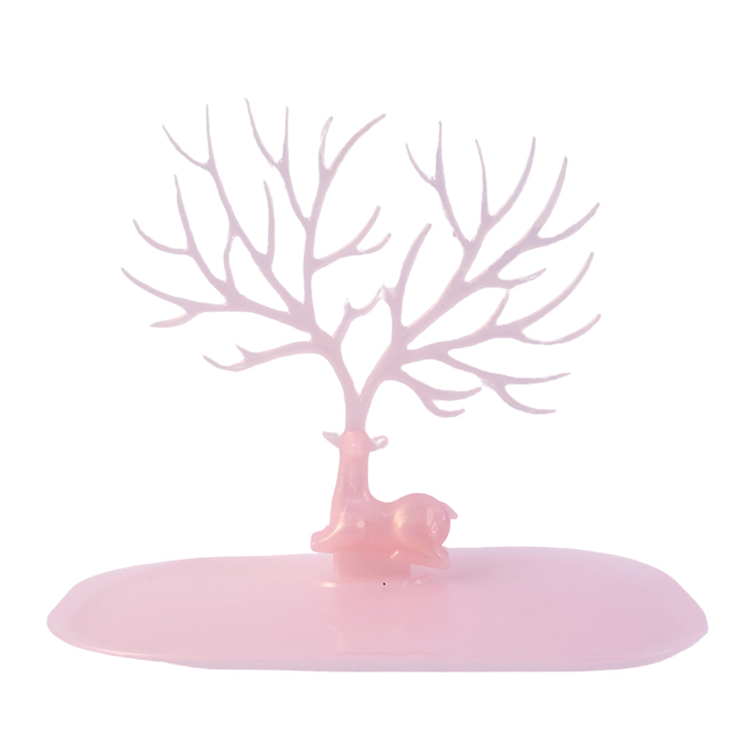 Small deer jewellery stand top view India