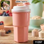 flip lid shaker bottle