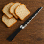 Premium 32 Cm Serrated Bread Knife with Ergonomic Handle, Chhari