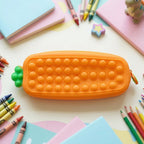 Pop It Pencil Pouch with Zipper (1 Pc)