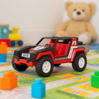 Funwoods Free-Wheel Racing Jeep Toy Car - (1 Pc)
