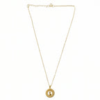 Stylish Fancy Golden Necklace with Intricate Design (1 Pc)