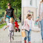 Kids Safety Anti-Lost Wrist Link Strap (1 Pc, Mix Design & Size)