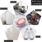 Heavy-Duty Multi-Purpose Cleaning Brush with Ergonomic Handle (1 Pc)