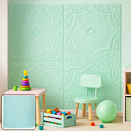 Wallpaper 3D Foam Wallpaper Sticker Panels (70 x 70 Cm / 1 Pc)