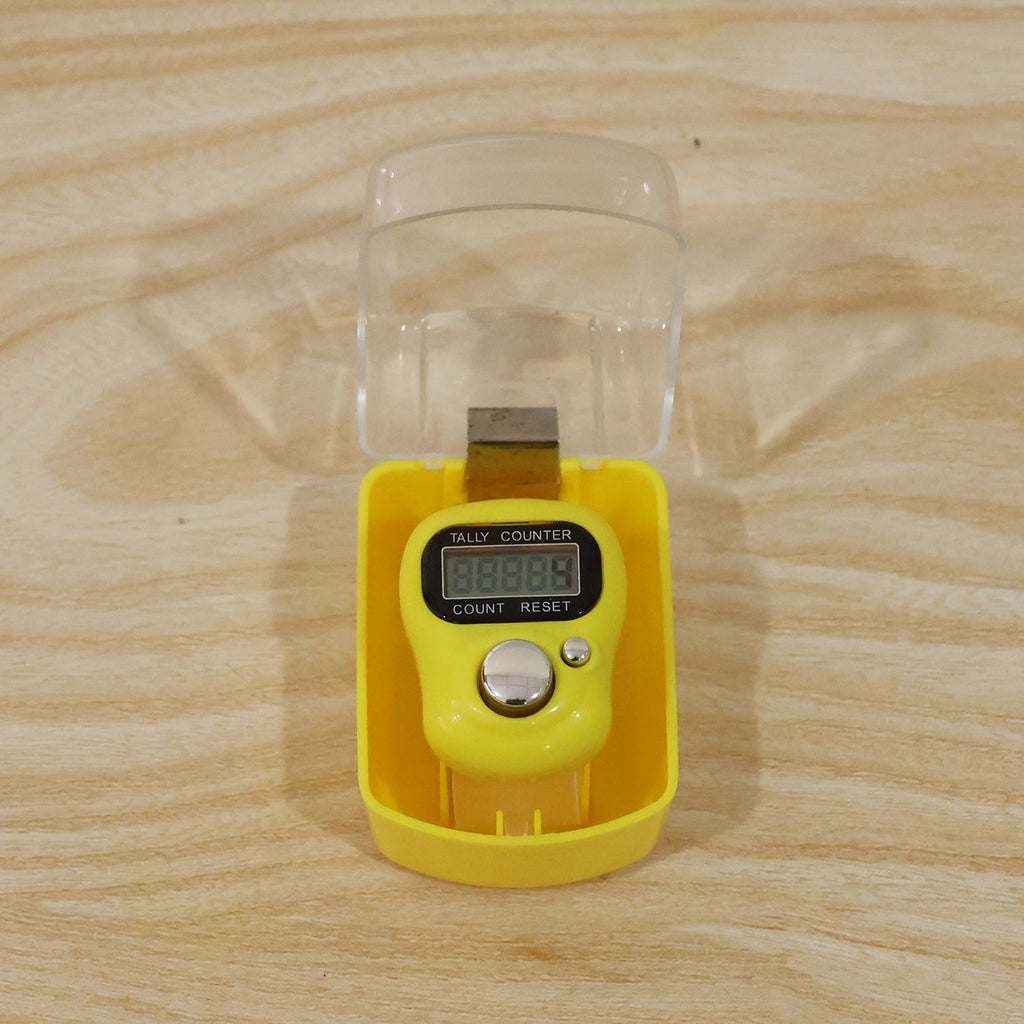 Digital Finger Tally Counter (1 Pc, Mix Color)
