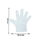 clear plastic gloves pack