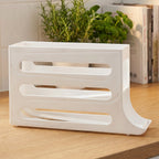 transparent plastic egg tray box