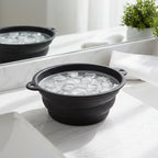 Portable Foldable Silicone Ice Bath Bowl (1 Pc)