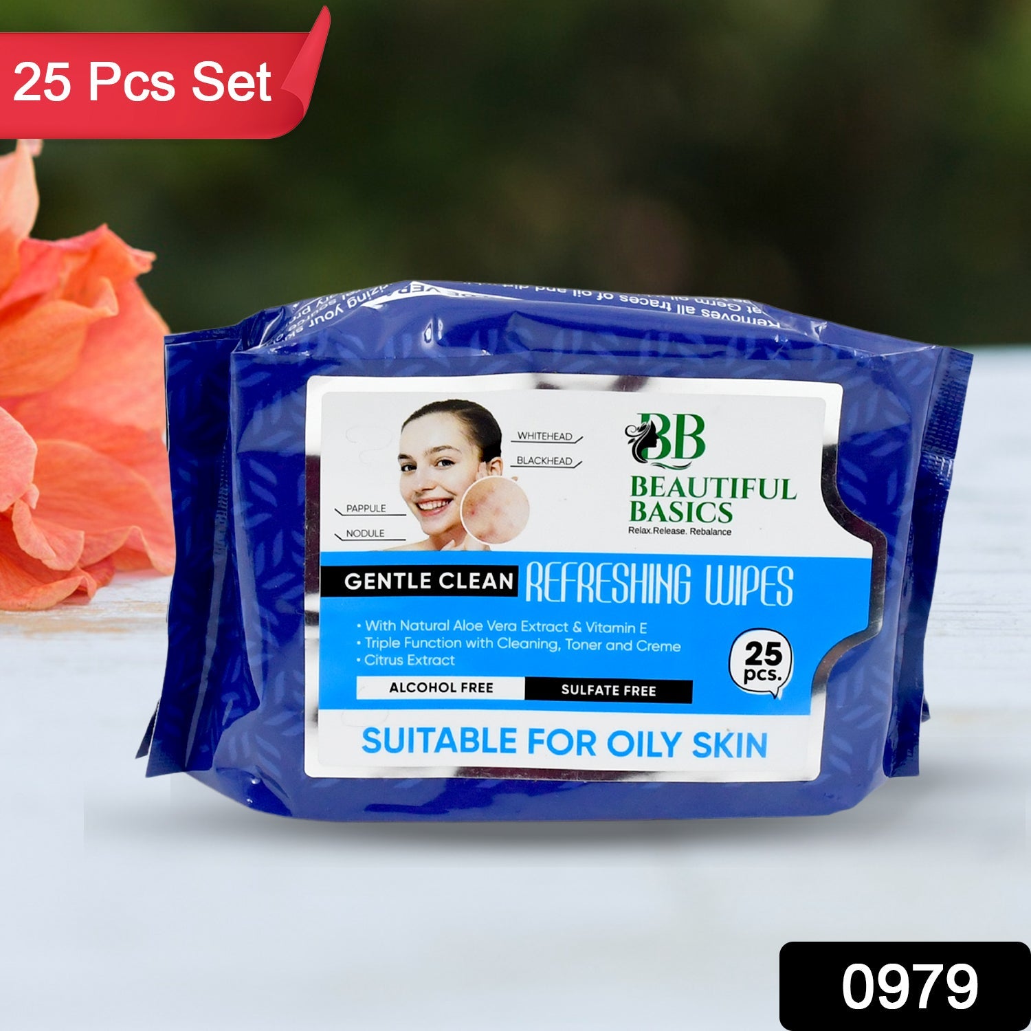 Refreshing Wet Wipes for Face 25 Wipes-Beauty-AniGuess-AniGuess