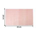 Transparent Plastic Fridge Mat 45 x 29 cm (4 Pc)