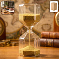 4-Minute approx Sand Timer Hourglass – Decorative Glass Timer (1 Pc)-Home Improvement-AniGuess-AniGuess